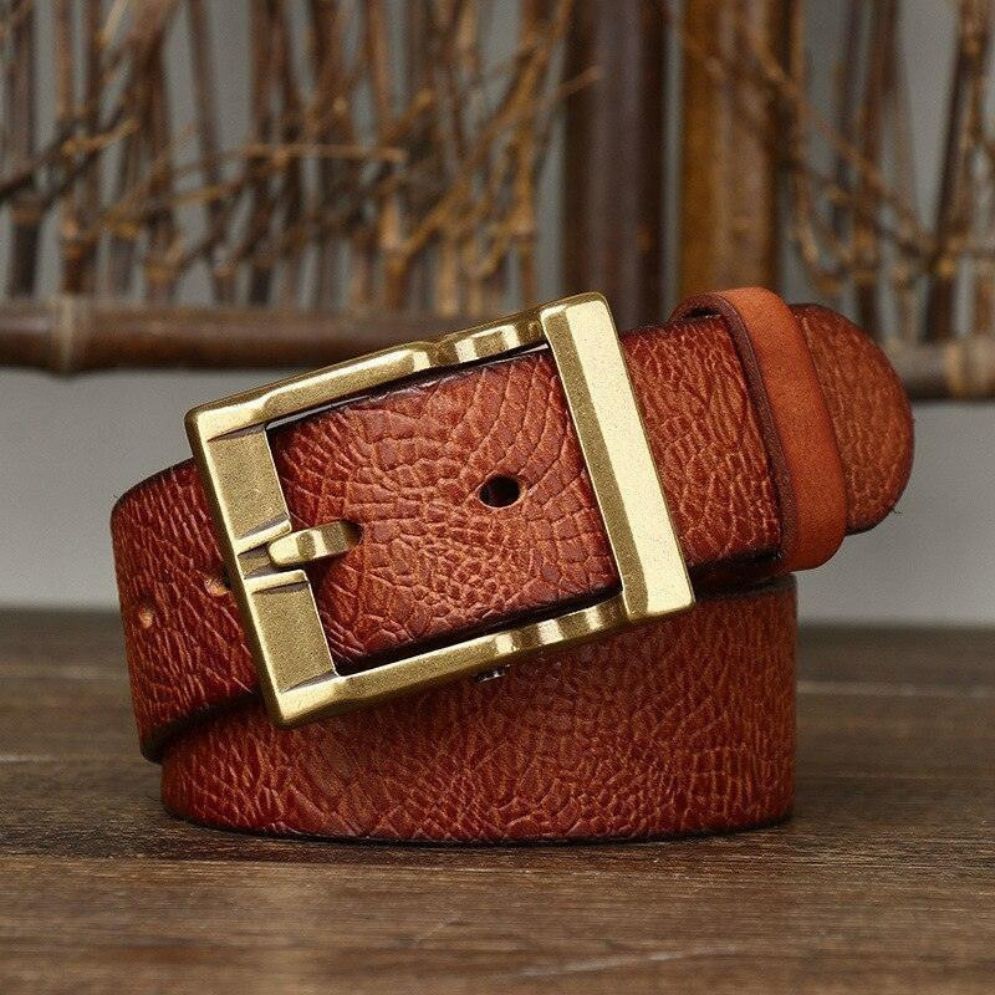 Ceinture en Cuir pour Homme Modèle Ravil - La Ceinturerie
