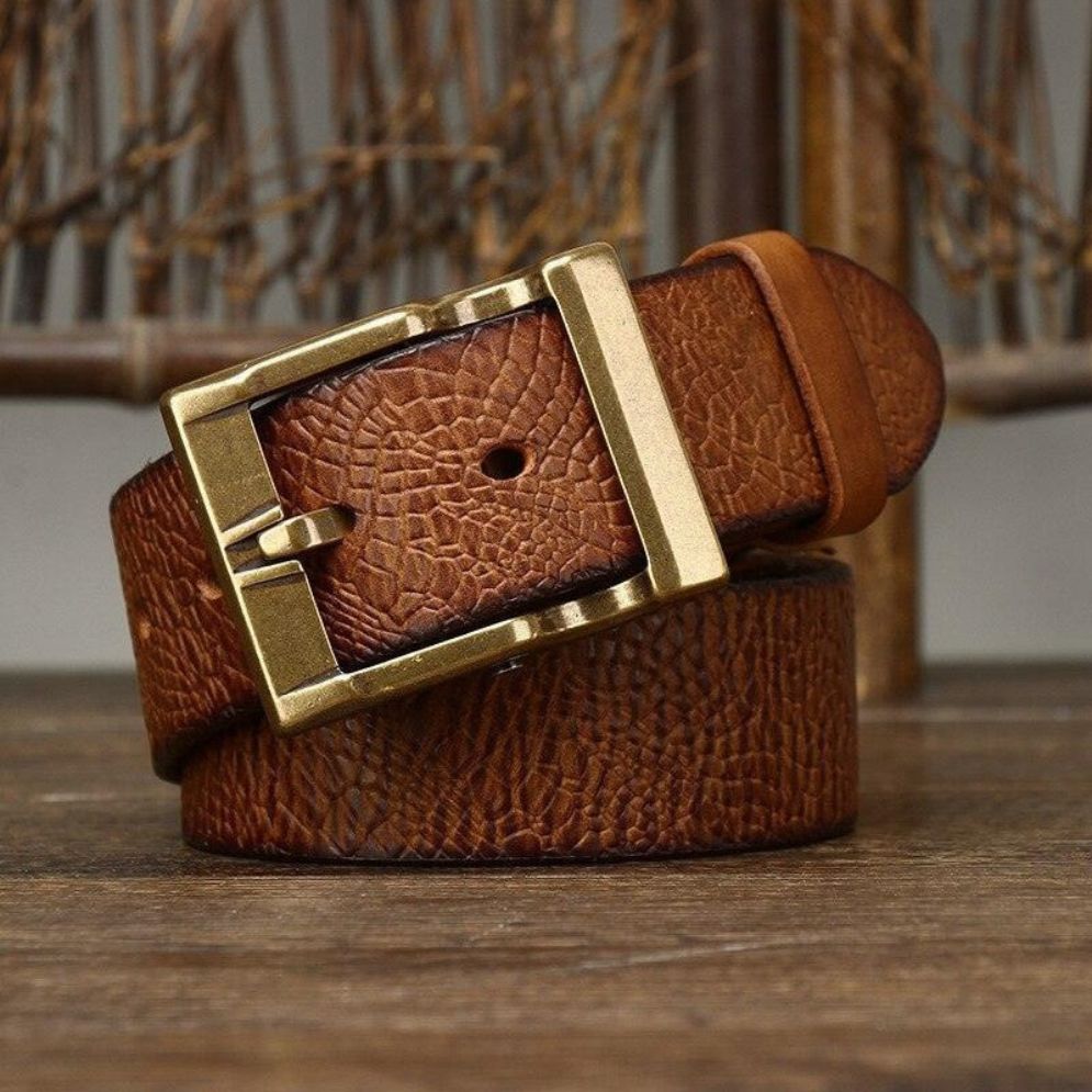 Ceinture en Cuir pour Homme Modèle Ravil - La Ceinturerie