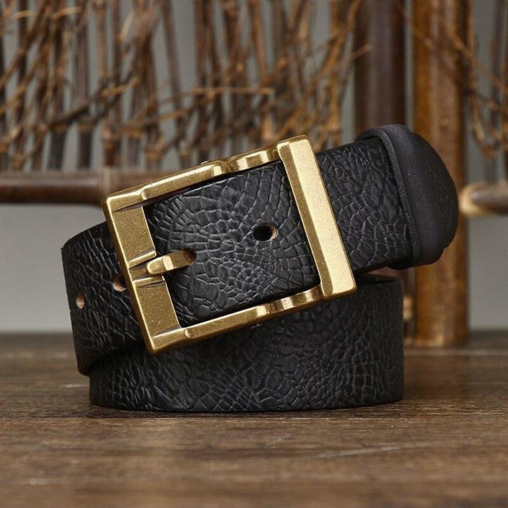 Ceinture en Cuir pour Homme Modèle Ravil - La Ceinturerie
