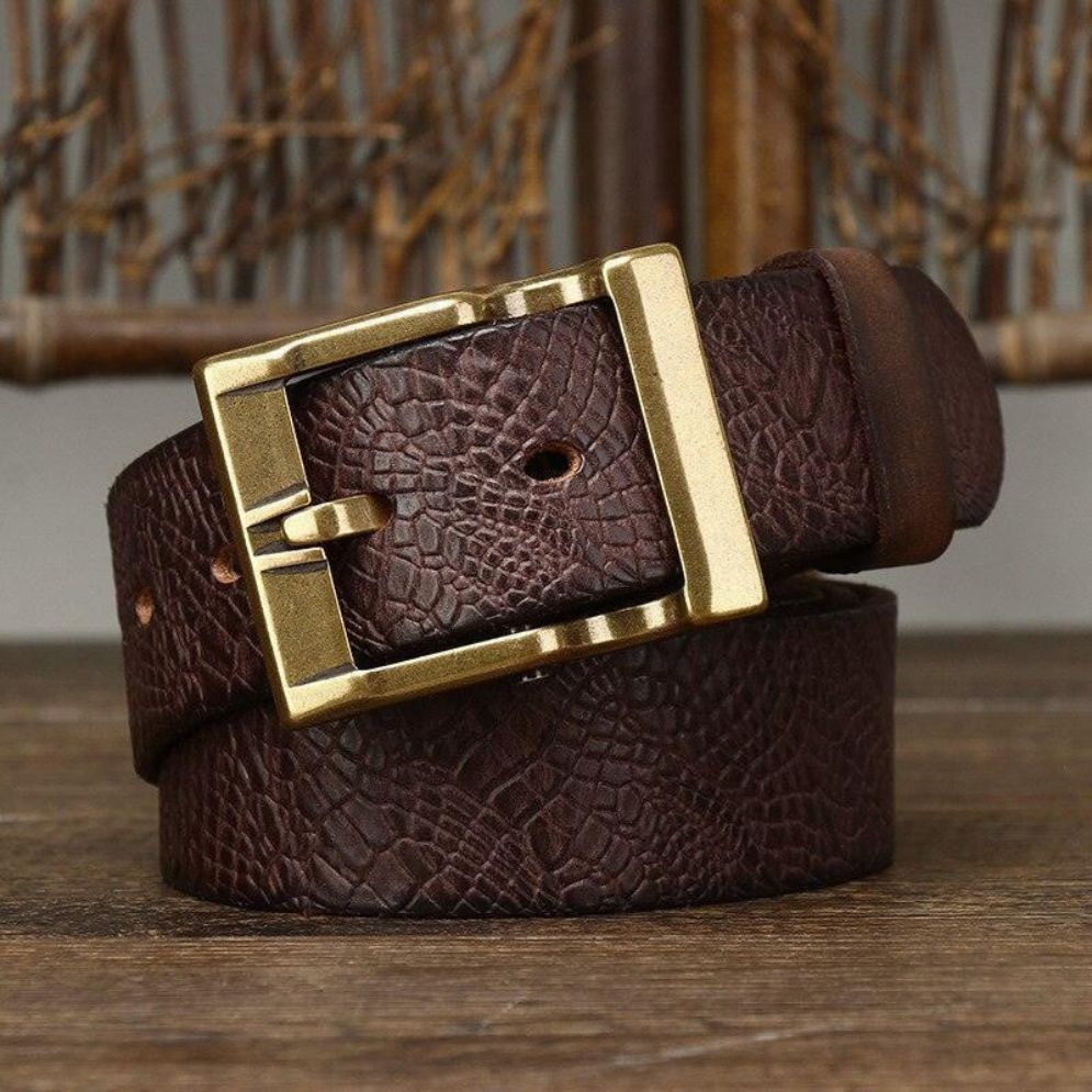 Ceinture en Cuir pour Homme Modèle Ravil - La Ceinturerie