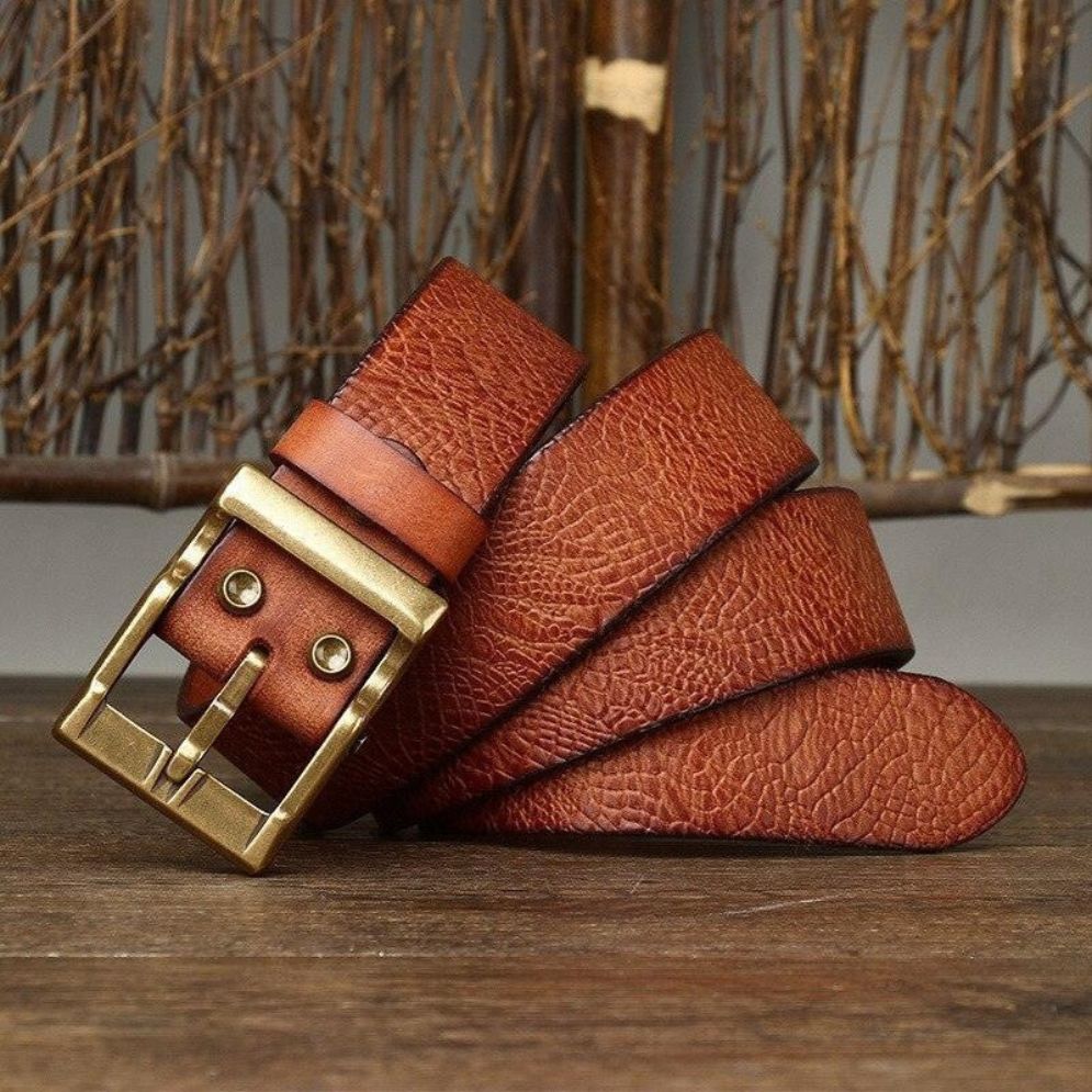 Ceinture en Cuir pour Homme Modèle Ravil - La Ceinturerie