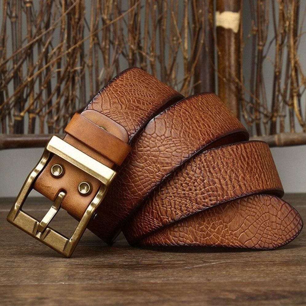 Ceinture en Cuir pour Homme Modèle Ravil - La Ceinturerie