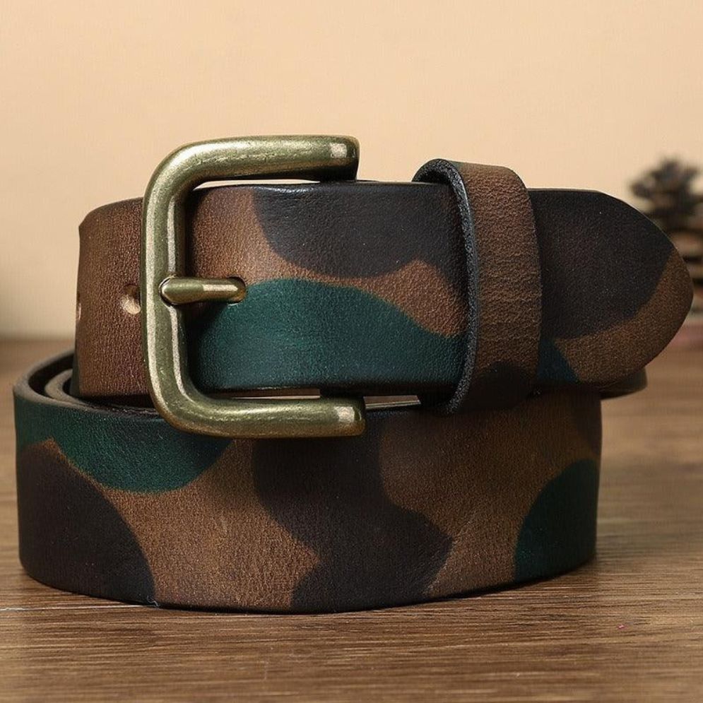 Ceinture en Cuir pour Homme Modèle Reece - La Ceinturerie