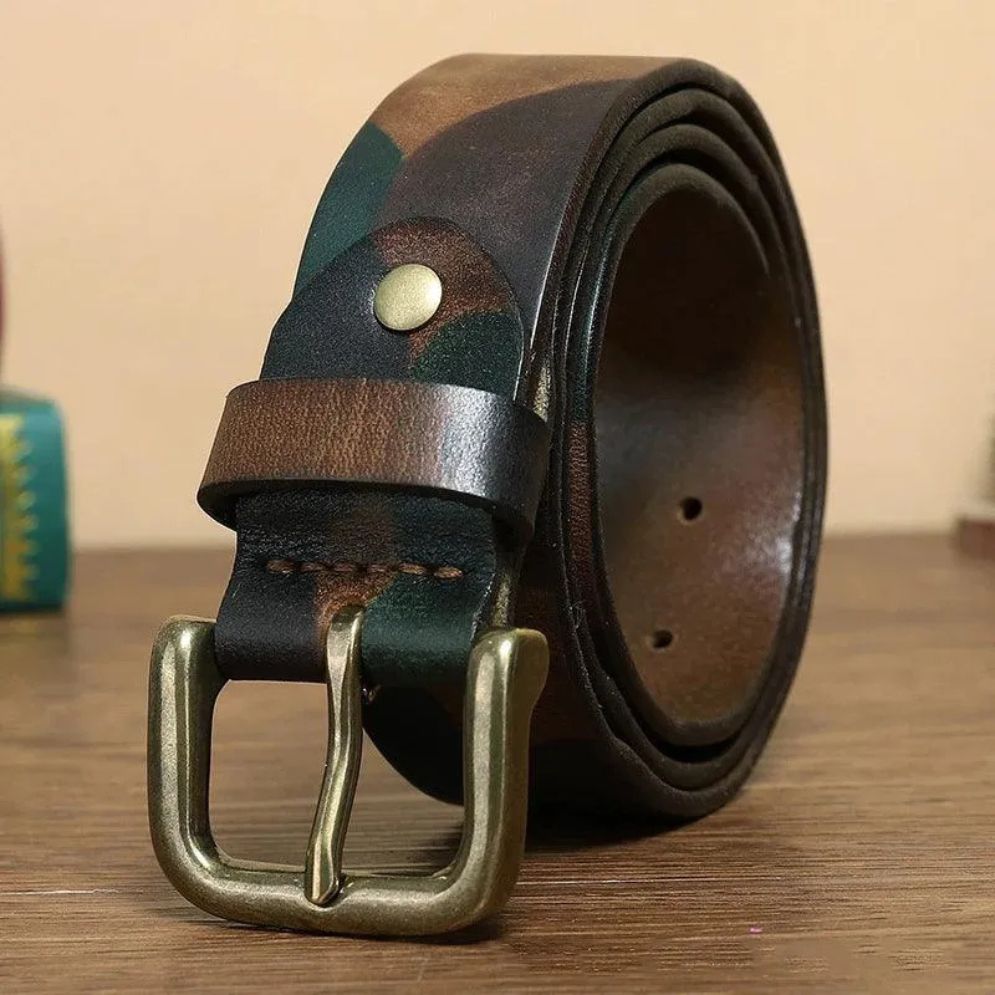 Ceinture en Cuir pour Homme Modèle Reece - La Ceinturerie