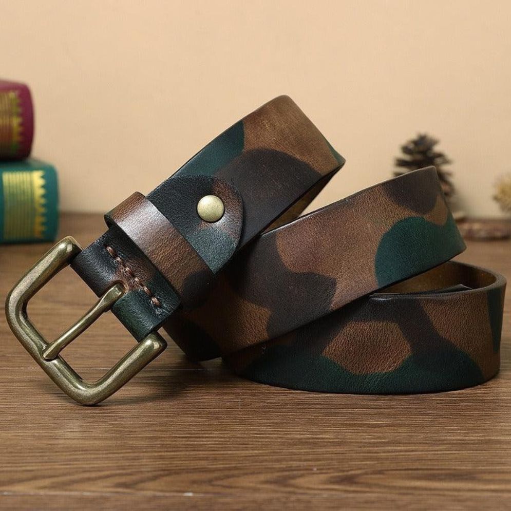 Ceinture en Cuir pour Homme Modèle Reece - La Ceinturerie