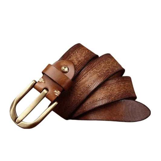 Ceinture en Cuir pour Homme Modèle Rohan - La Ceinturerie

