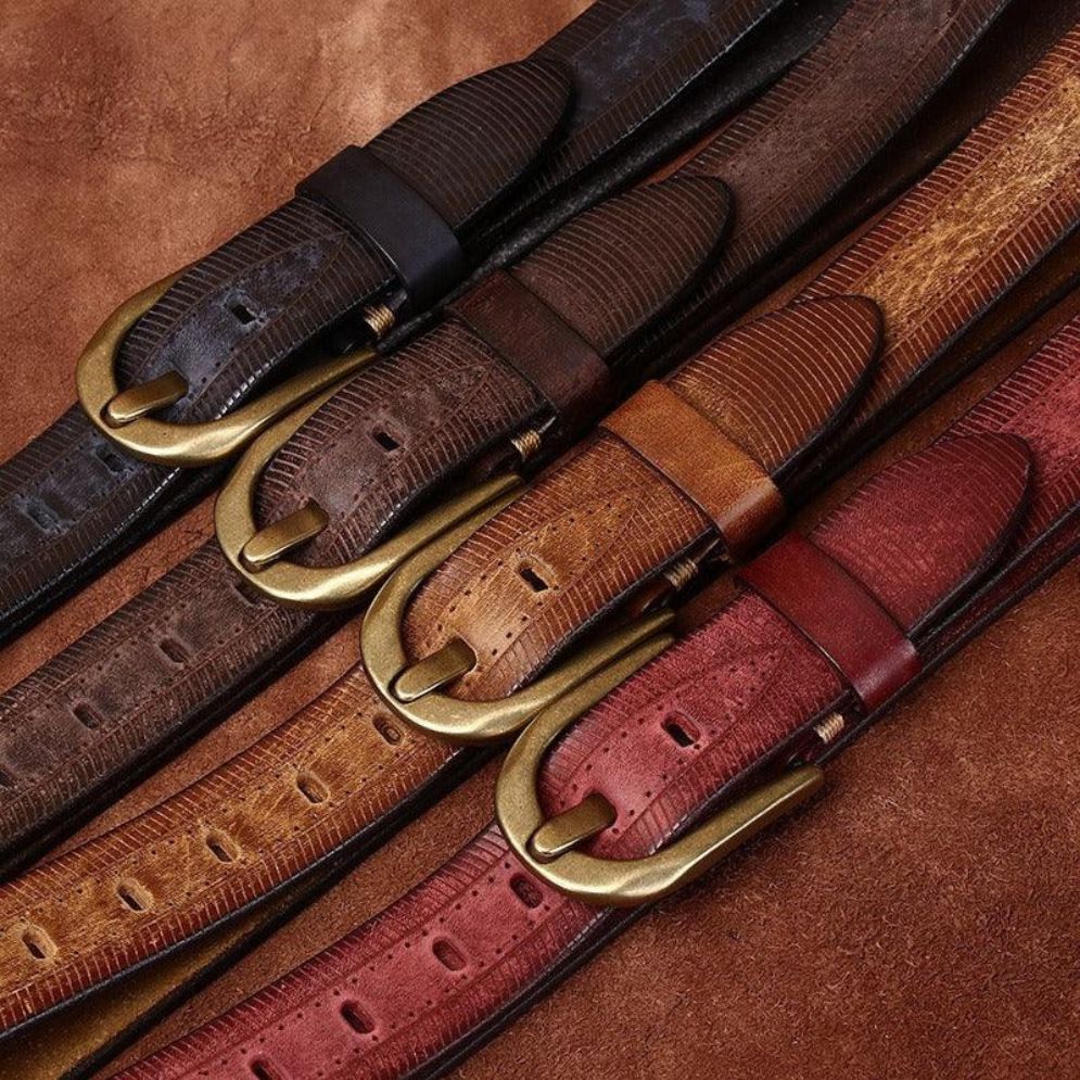 Ceinture en Cuir pour Homme Modèle Rohan - La Ceinturerie

