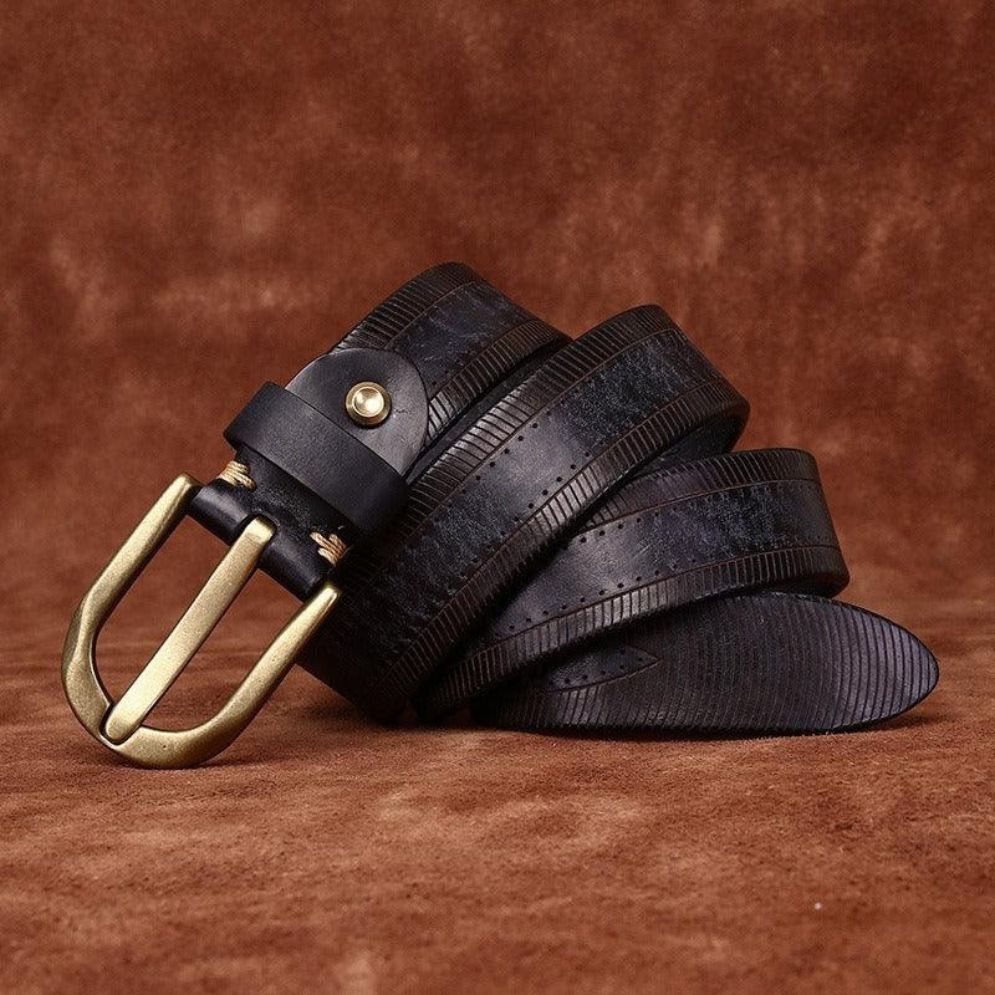Ceinture en Cuir pour Homme Modèle Rohan - La Ceinturerie
