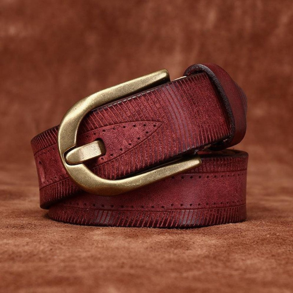 Ceinture en Cuir pour Homme Modèle Rohan - La Ceinturerie
