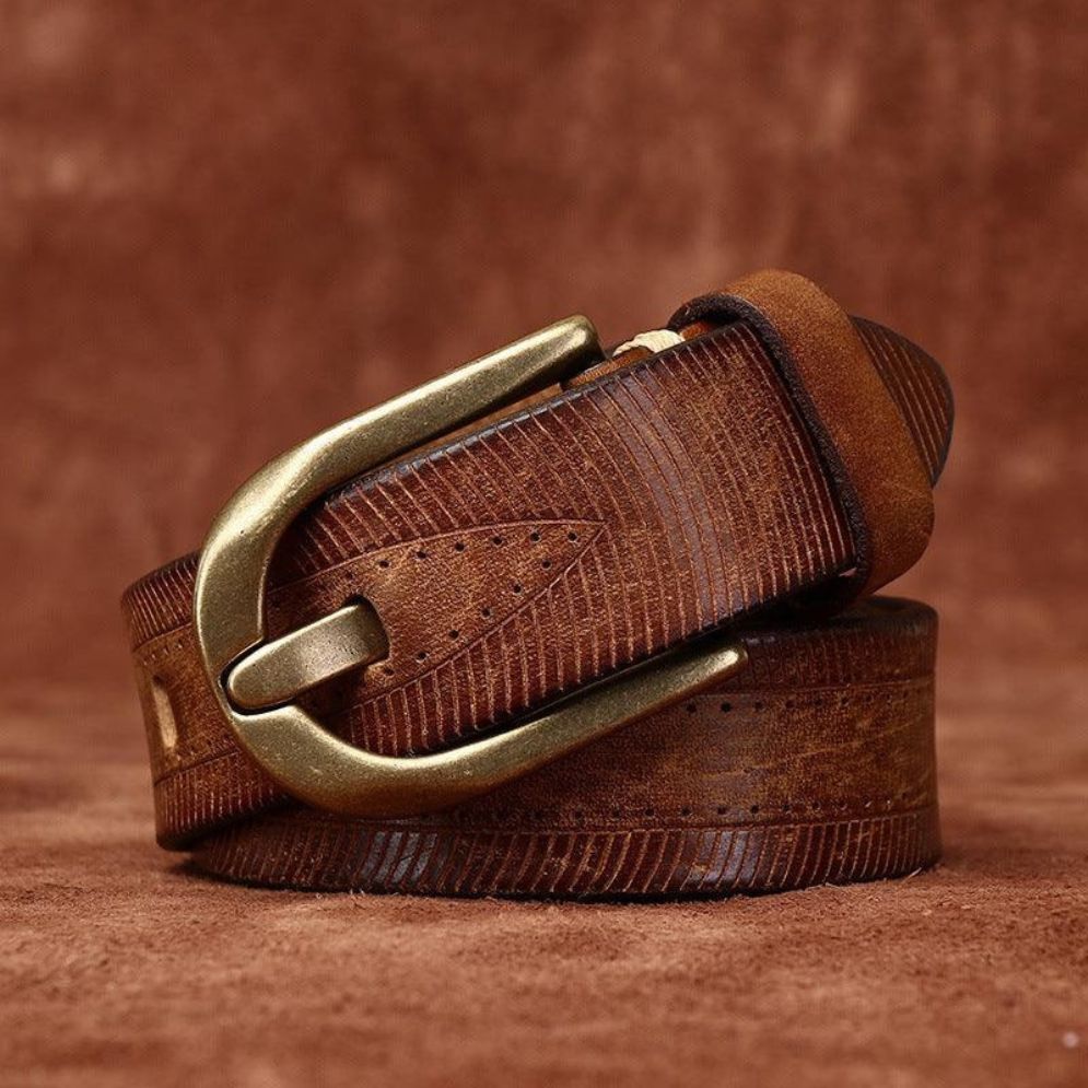 Ceinture en Cuir pour Homme Modèle Rohan - La Ceinturerie
