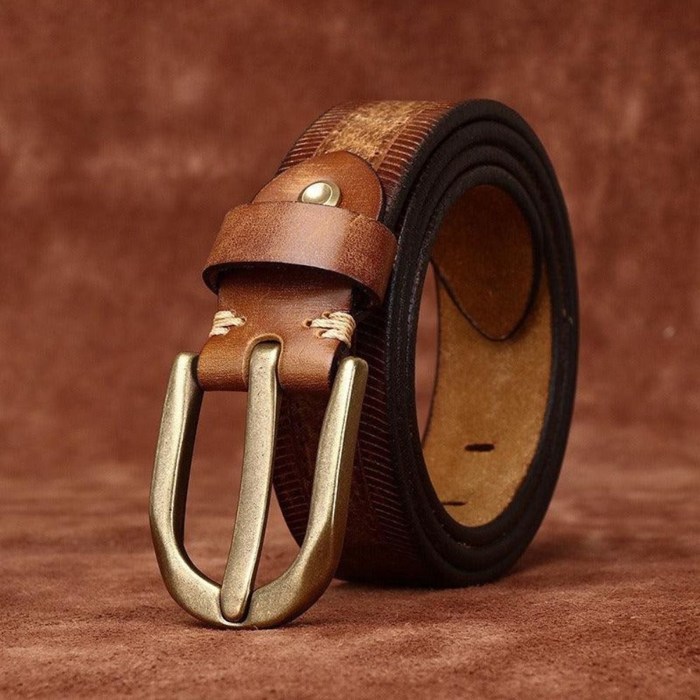 Ceinture en Cuir pour Homme Modèle Rohan - La Ceinturerie
