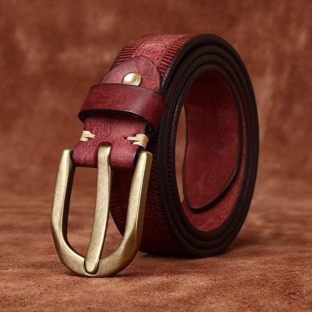 Ceinture en Cuir pour Homme Modèle Rohan - La Ceinturerie
