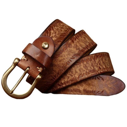 Ceinture en Cuir pour Homme Modèle Sylmare - La Ceinturerie