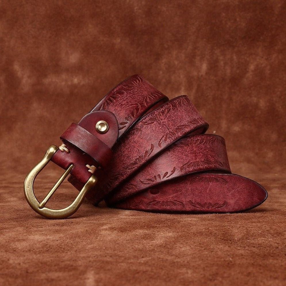 Ceinture en Cuir pour Homme Modèle Sylmare - La Ceinturerie