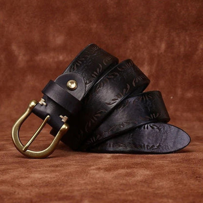 Ceinture en Cuir pour Homme Modèle Sylmare - La Ceinturerie