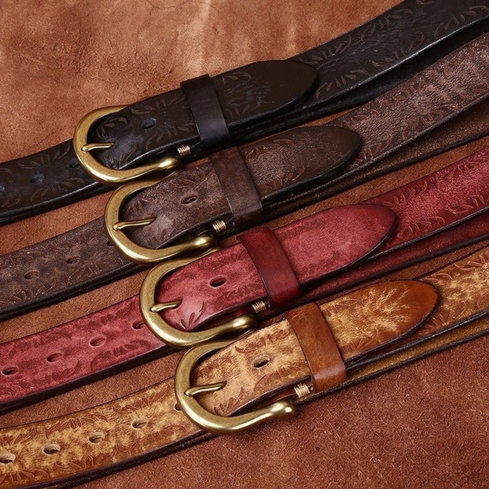 Ceinture en Cuir pour Homme Modèle Sylmare - La Ceinturerie