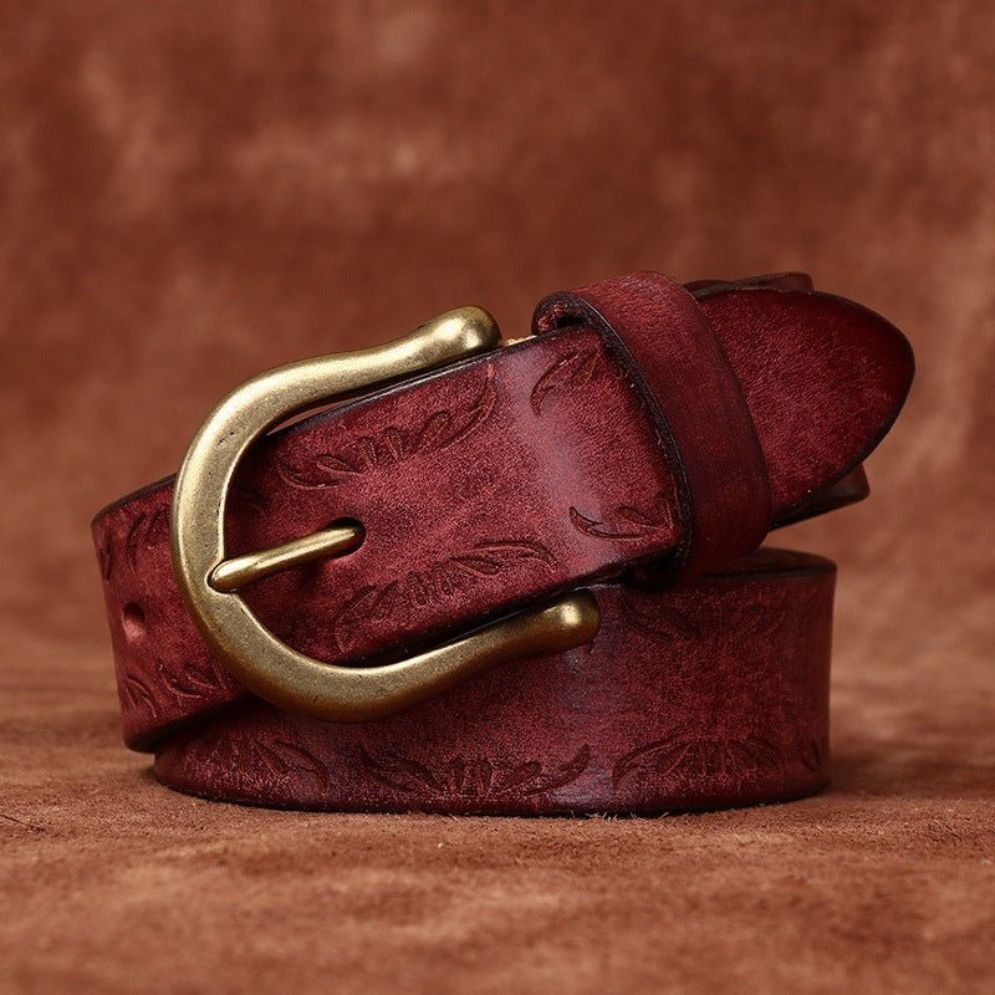 Ceinture en Cuir pour Homme Modèle Sylmare - La Ceinturerie