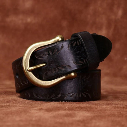 Ceinture en Cuir pour Homme Modèle Sylmare - La Ceinturerie