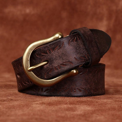 Ceinture en Cuir pour Homme Modèle Sylmare - La Ceinturerie
