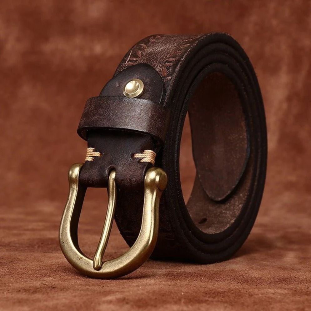 Ceinture en Cuir pour Homme Modèle Sylmare - La Ceinturerie