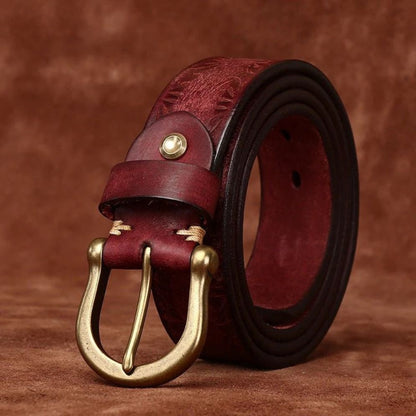 Ceinture en Cuir pour Homme Modèle Sylmare - La Ceinturerie