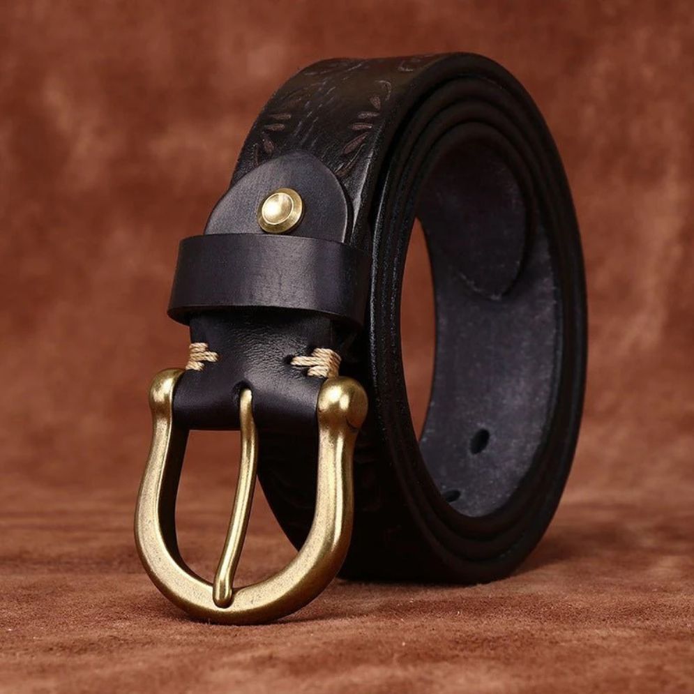 Ceinture en Cuir pour Homme Modèle Sylmare - La Ceinturerie