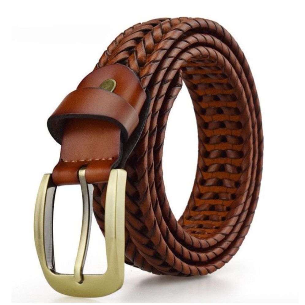 Ceinture En Cuir Texturé Pour Femme