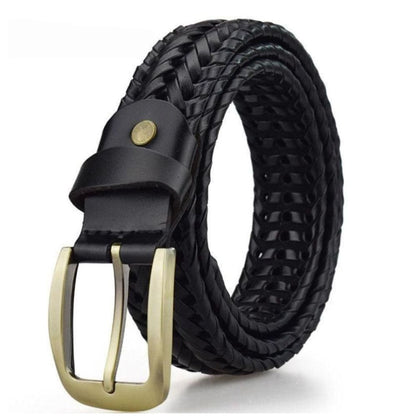 Ceinture En Cuir Texturé Pour Femme