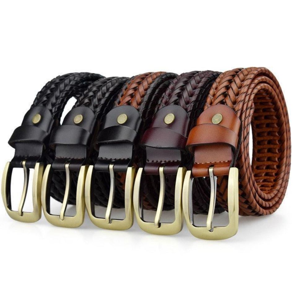 Ceinture En Cuir Texturé Pour Femme - La Ceinturerie