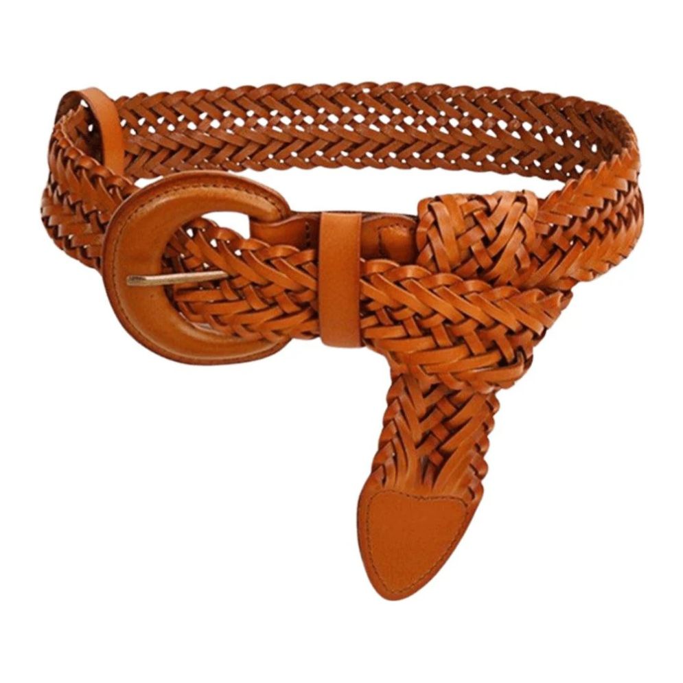 Ceinture en Cuir Tressée Modèle Vavea - La Ceinturerie
