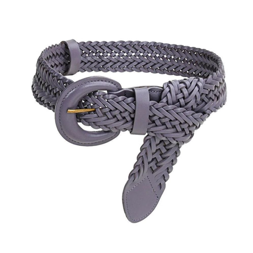 Ceinture en Cuir Tressée Modèle Vavea - La Ceinturerie