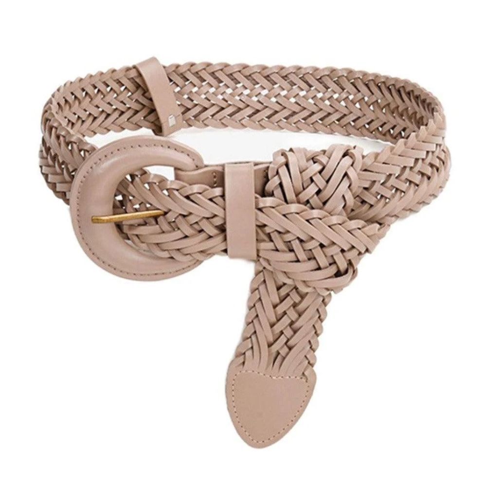 Ceinture en Cuir Tressée Modèle Vavea - La Ceinturerie