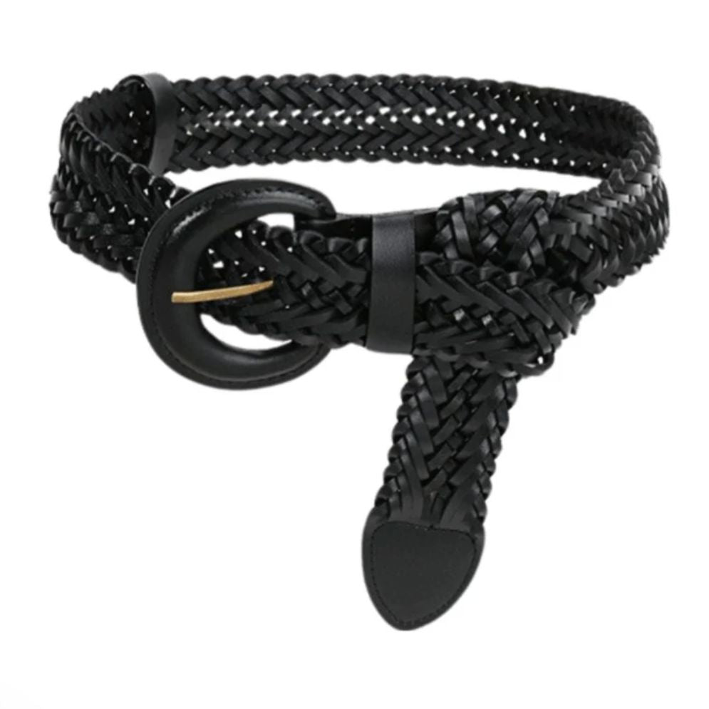 Ceinture en Cuir Tressée Modèle Vavea - La Ceinturerie