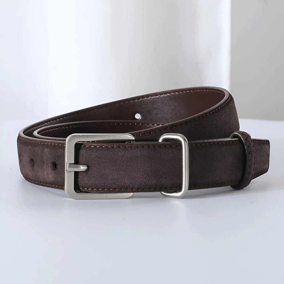 Ceinture Cuir Véritable Populaire Mixte Modèle Yerik - La Ceinturerie