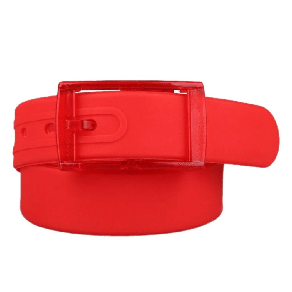 Ceinture en Silicone Idéale pour L’aéroport Rouge
