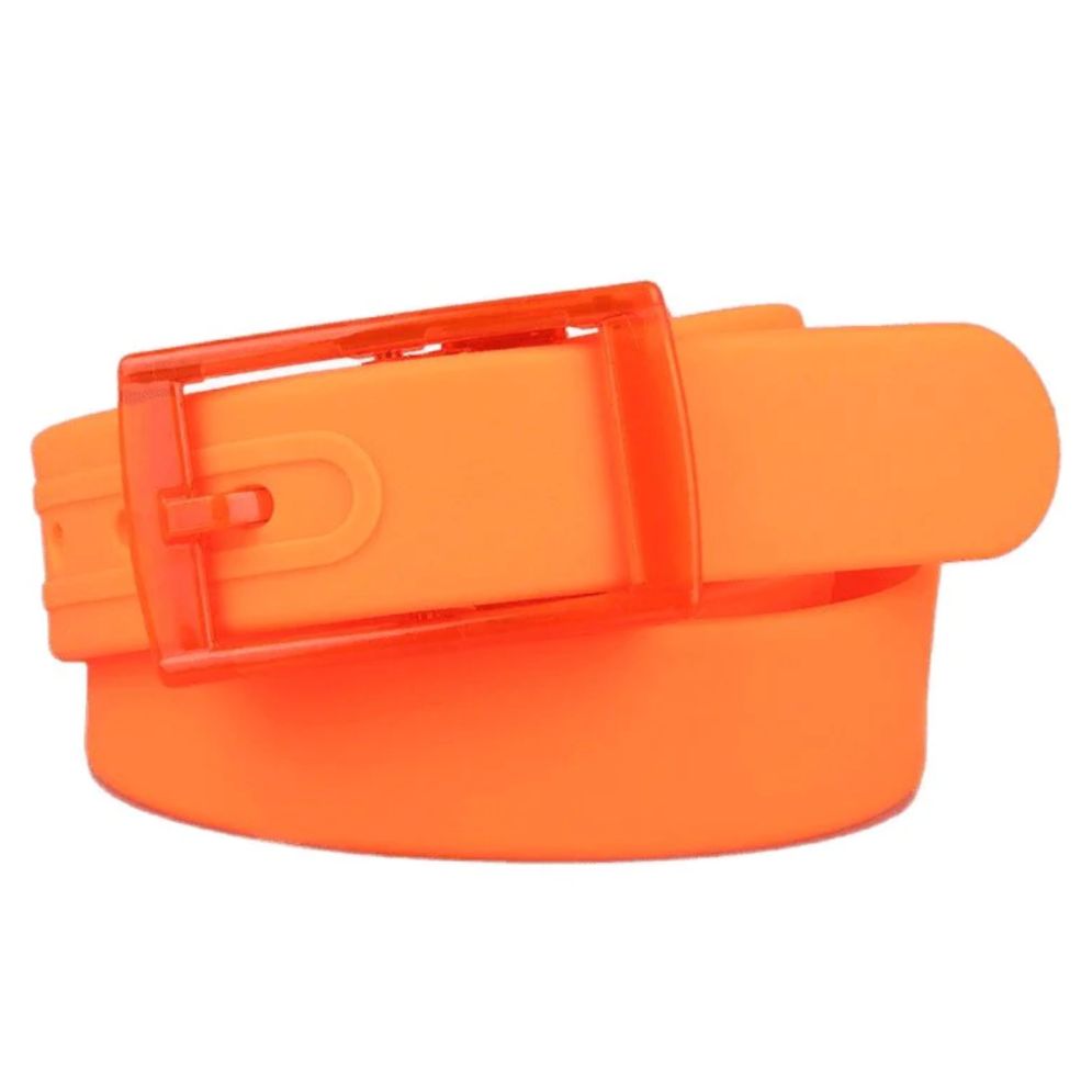 Ceinture en Silicone Idéale pour L’aéroport Orange
