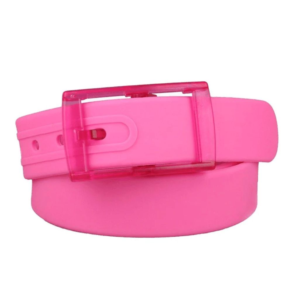 Ceinture en Silicone Idéale pour L’aéroport Rose
