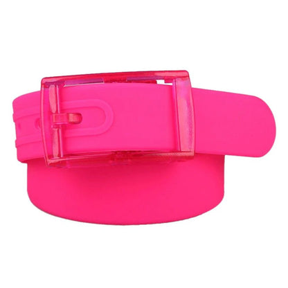 Ceinture en Silicone Idéale pour L’aéroport Rose fluo
