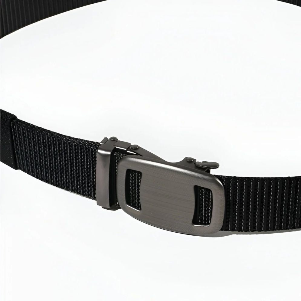 Ceinture Toile avec Boucle Automatique Modèle Makan - La Ceinturerie