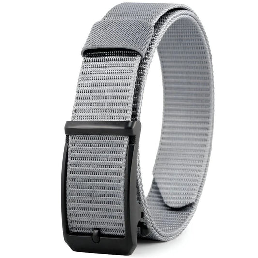 Ceinture Toile Homme Boucle Automatique Modèle Amit - La Ceinturerie