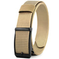 Ceinture Toile Homme Boucle Automatique Modèle Amit - La Ceinturerie