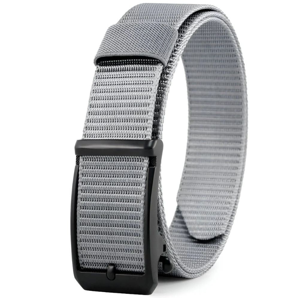 Ceinture Toile Homme Boucle Automatique Modèle Amit - La Ceinturerie