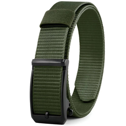 Ceinture Toile Homme Boucle Automatique Modèle Amit - La Ceinturerie