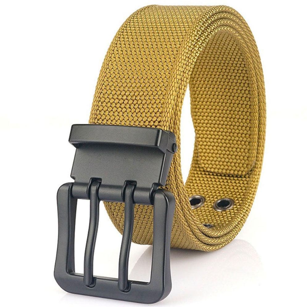 Ceinture Toile Nylon à Double Ardillon Modèle Ketill - La Ceinturerie