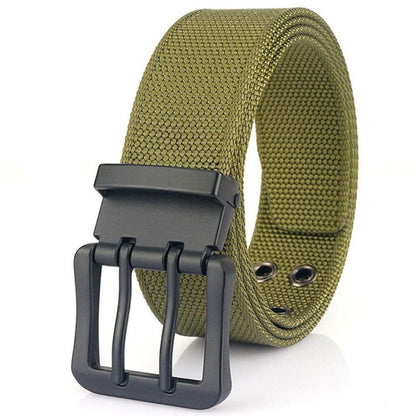 Ceinture Toile Nylon à Double Ardillon Modèle Ketill - La Ceinturerie