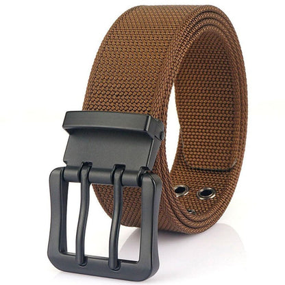 Ceinture Toile Nylon à Double Ardillon Modèle Ketill - La Ceinturerie