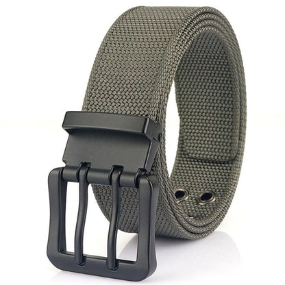 Ceinture Toile Nylon à Double Ardillon Modèle Ketill - La Ceinturerie
