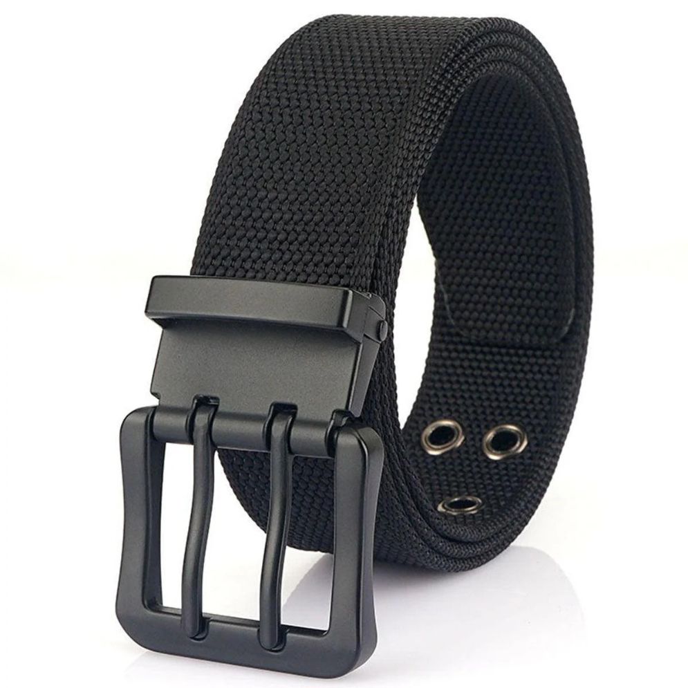 Ceinture Toile Nylon à Double Ardillon Modèle Ketill - La Ceinturerie