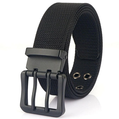 Ceinture Toile Nylon à Double Ardillon Modèle Ketill - La Ceinturerie