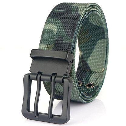 Ceinture Toile Nylon à Double Ardillon Modèle Ketill - La Ceinturerie
